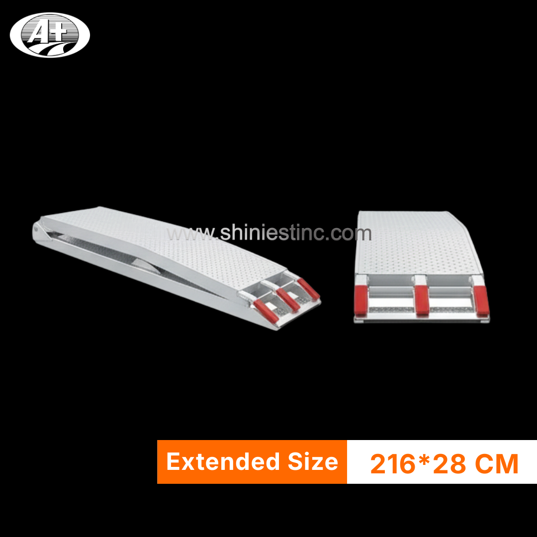 Heavy Duty Arched Folding Aluminum ATV Loading Ramp for Pickup