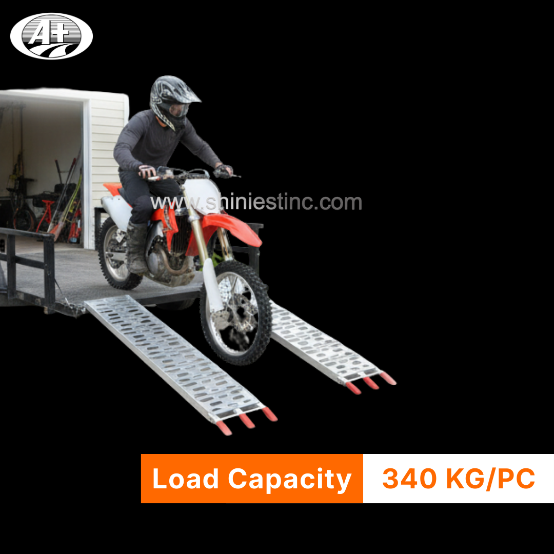 Heavy Duty Folding Aluminum ATV Loading Ramps for Pickup Trucks