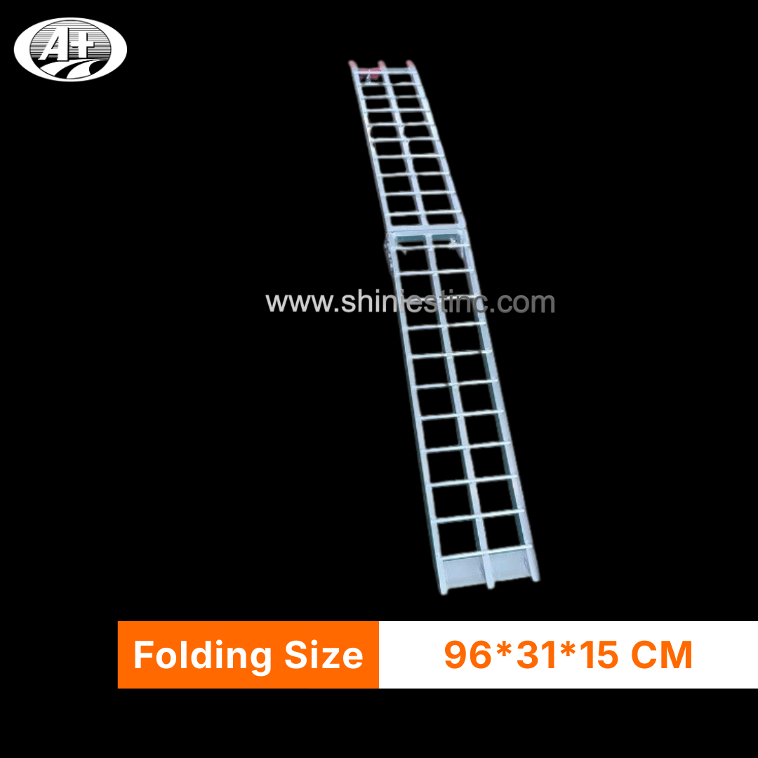 Heavy Duty Arched Folding Aluminum ATV Loading Ramp for Pickup