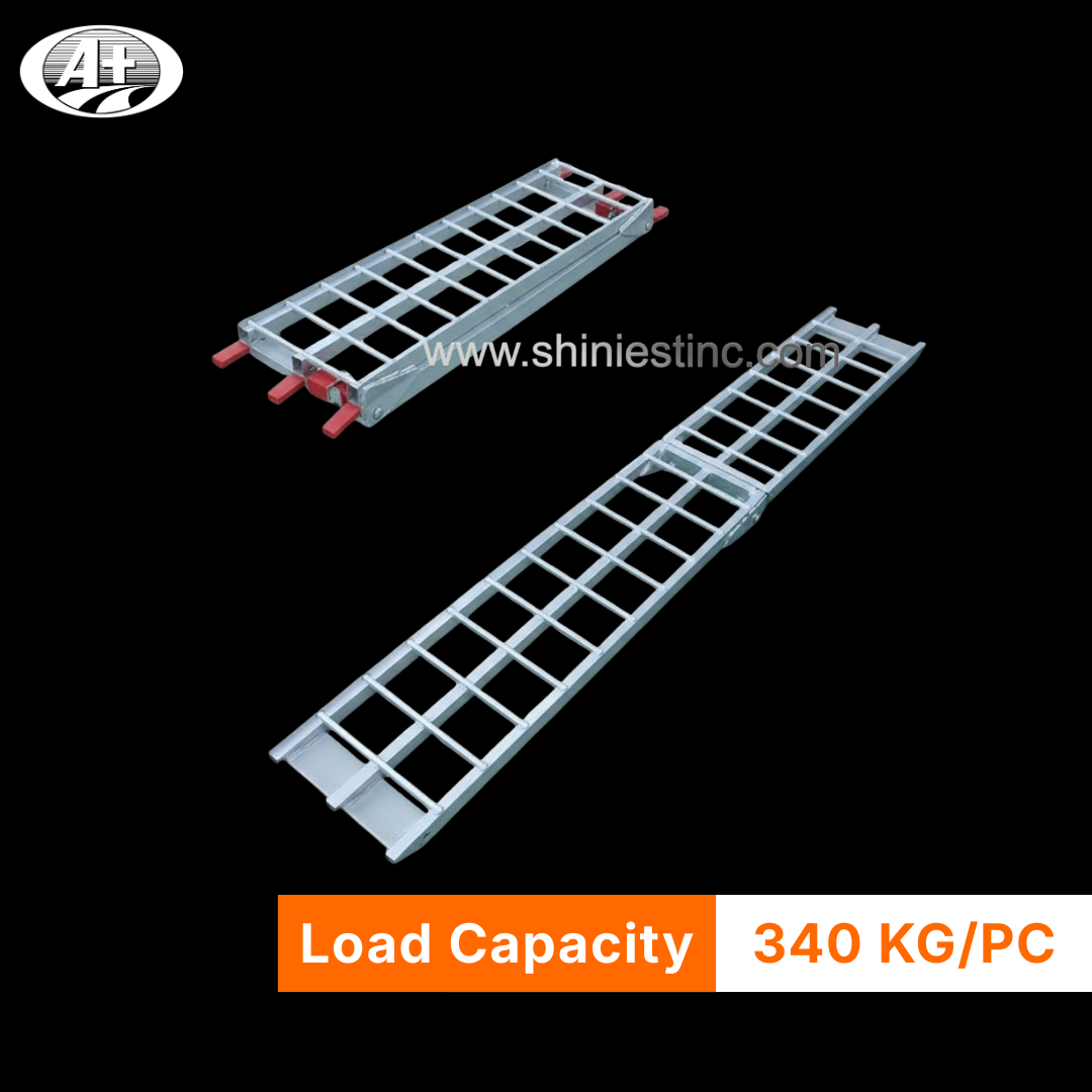 Heavy Duty Arched Folding Aluminum ATV Loading Ramp for Pickup