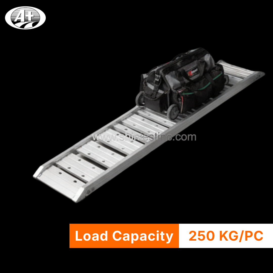 Heavy Duty Folding Aluminum ATV Loading Ramp with Anti-Slip Plank Surface