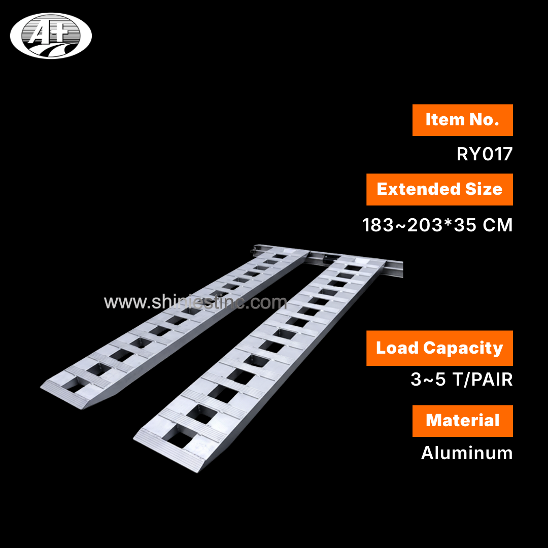 Heavy Duty Aluminum Straight Rung Loading Ramps for Car Haulers and Trailers