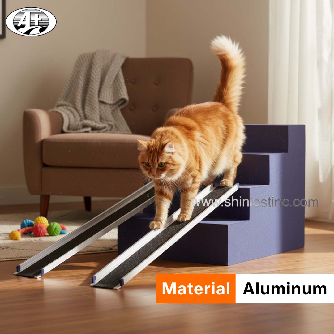 Portable Aluminum Folding and Telescoping Loading Ramp for ATV and Wheelchair