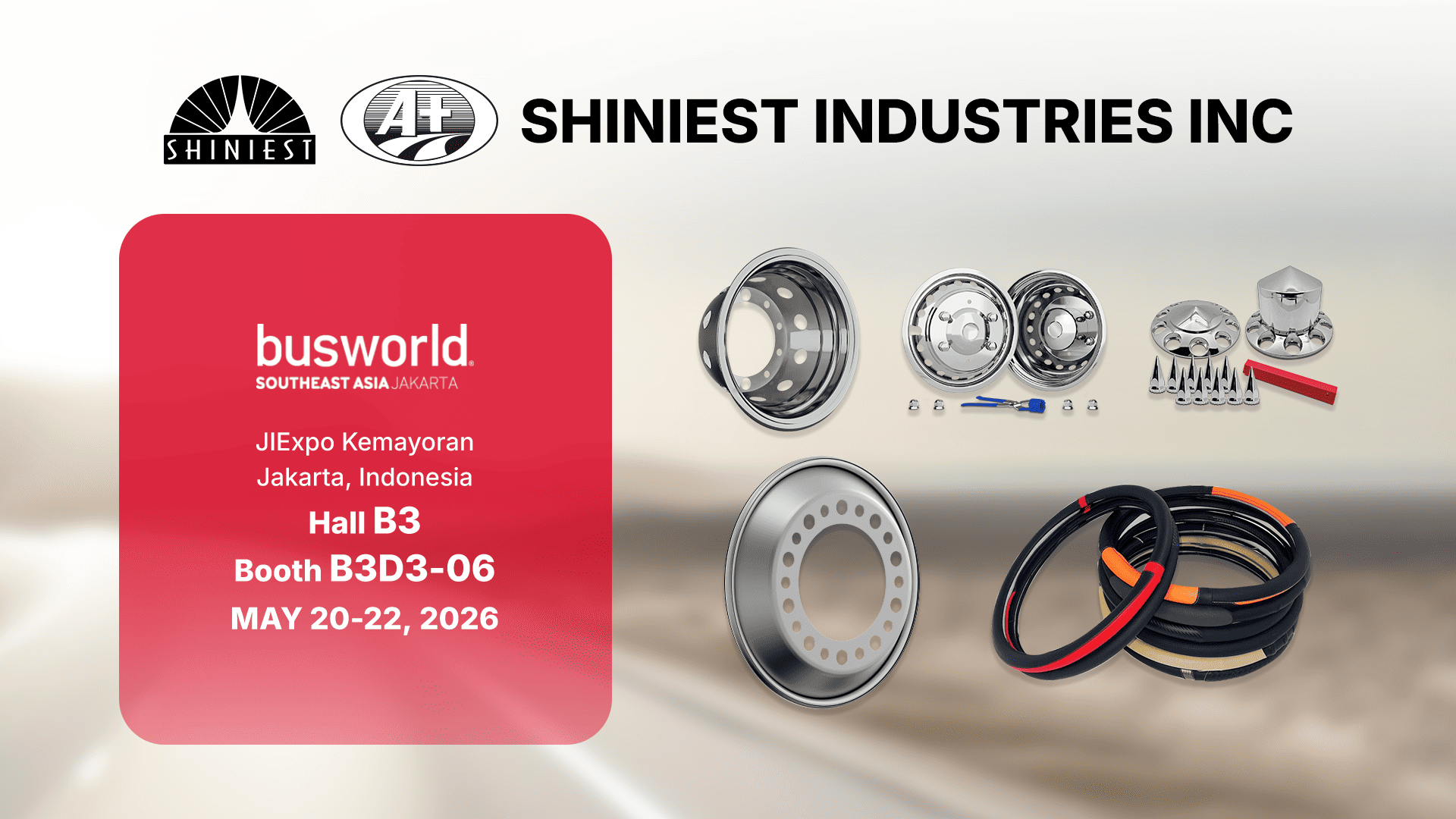 At Busworld Southeast Asia 2026 in Jakarta!